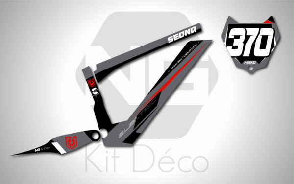 kit déco draisienne sedna sx 18 ng decals win series rouge mx decals graphics autocollant adhésifs_Plan de travail 1