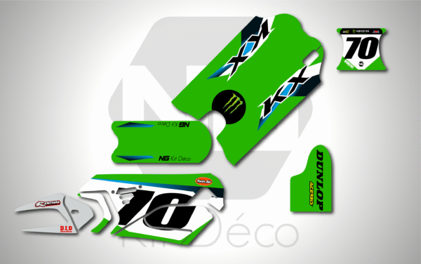kit déco draisienne stacyc edrive 12 16 ng decals kawasaki kxf factory réplica mx decals graphics autocollant adhésifs_Plan de travail 1