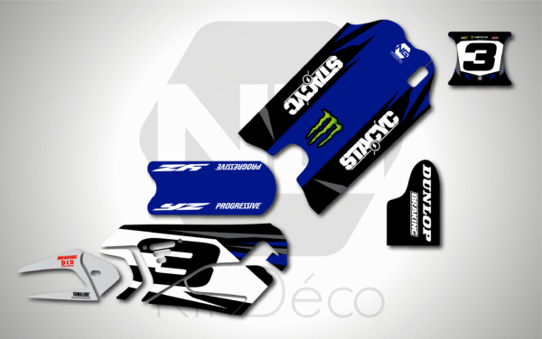 kit déco draisienne stacyc edrive 12 16 ng decals yamaha yzf factory réplica mx decals graphics autocollant adhésifs_Plan de travail 1