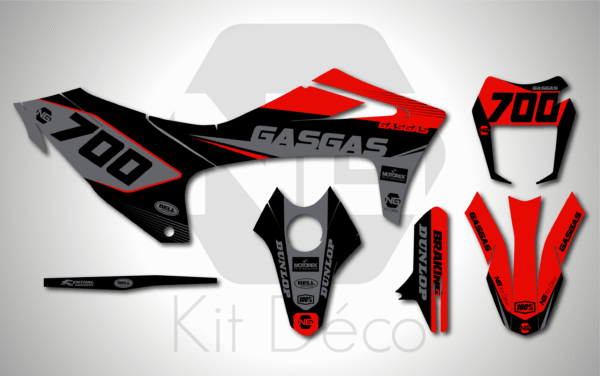 kit déco gasgas 700 se sm 2022 2023 2024 2025 2026 trail supermotard enduro ng sb series decals stickers graphics autocollant adhésifs_Plan de travail 1