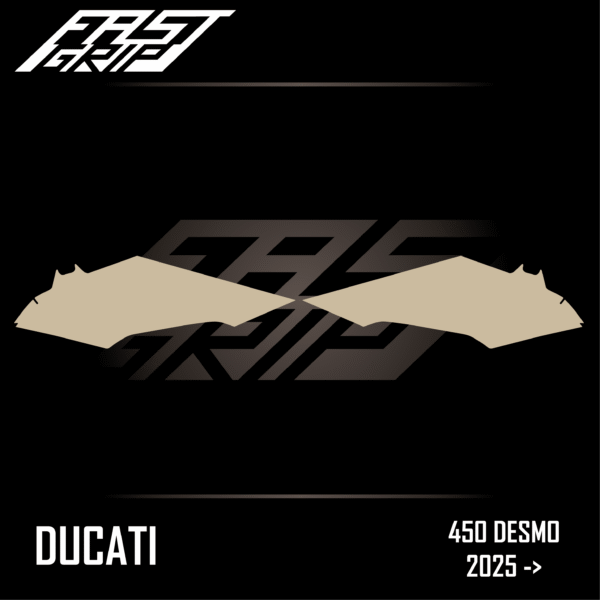 grip protections ouies de radiateur ducati desmo 450 2025 2025 fast grip motocross full