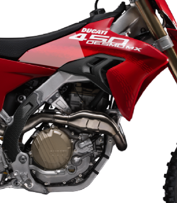 grip protections ouies de radiateur ducati desmo 450 2025 2025 fast grip motocross soft visuel