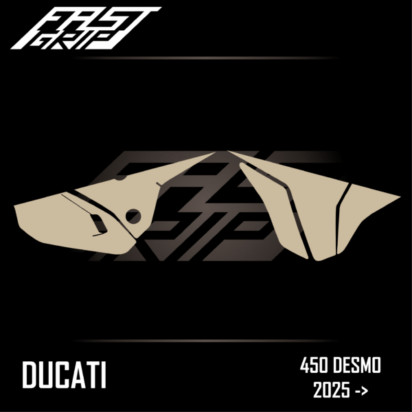 grip protections plaque latérale ducati desmo 450 2025 2025 fast grip motocross soft