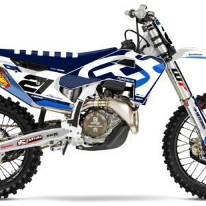 kit déco 125 150 250 300 350 450 TC fc 2026 2027 husqvarna ng origine originality 2026 bleu motocross graphics mx decals autocollant adhesifs visuel