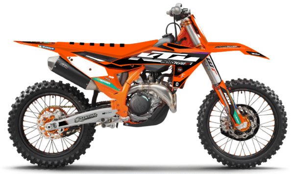kit déco 125 250 350 450 sx sxf 2023 2024 ktm motocross ng decals MT81 25 séries mx stickers graphics autocollant adhesifs visuel