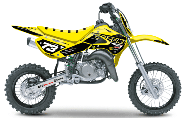 kit déco 65 rm suzuki ng motocross alba series decals stickers graphics autocollant adhesifs visuel