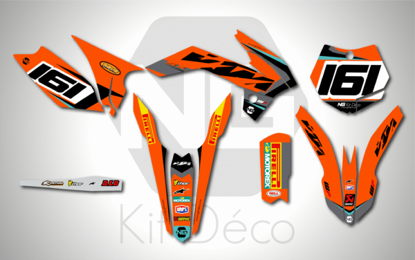 kit déco 85 sx 2013 2014 2015 2016 2017 ktm ng motocross mint séries mx decals stickers graphics autocollant adhesifs