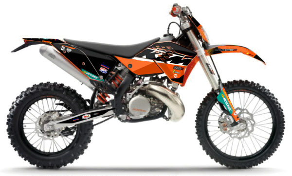 kit déco ktm 125 250 300 350 450 500 exc excf tpi 2008 2009 2010 2011 enduro ng vdl motorsport 2024 decals stickers graphics autocollant adhesifs visuel