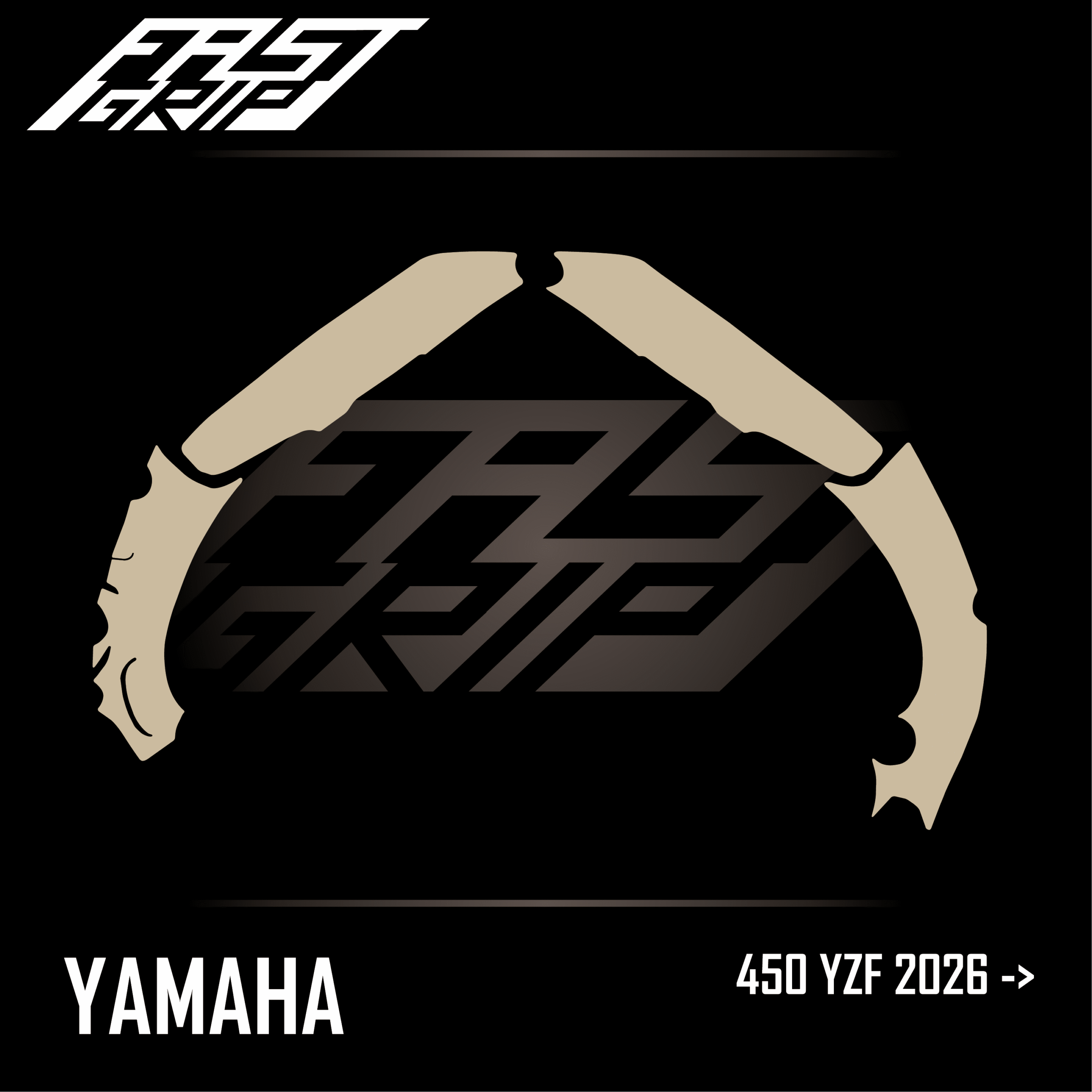 grip protection cadre yamaha 250 450 yzf 2026 2027 full fast grip frame motocross
