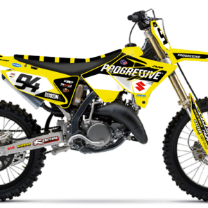 kit déco 125 250 rm polisport restyle suzuki ng motocross factoyr 2025 decals stickers graphics autocollant adhesifs visuel
