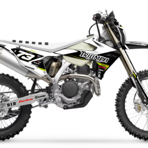 kit déco triumph tfe 250 450 e 2025 2026 2027 enduro ng mx alba decals graphics stickers autocollant adhesifs visuel