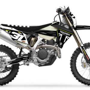 kit déco triumph tfe 250 450 e 2025 2026 2027 enduro ng mx south series decals graphics stickers autocollant adhesifs visuel