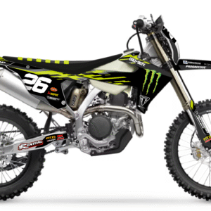 kit déco triumph tfe 250 450 e 2025 2026 enduro ng mx factory series decals graphics stickers autocollant adhesifs visuel