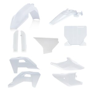 kit plastique acerbis complet husqvarna 85 tc 2025 2026 2027 motocross blanc