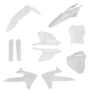 kit plastique complet acerbis triumph tf 250 450 x 2024 2025 2026 full kit Blanc 2