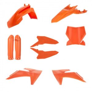kit plastique ktm 65 sx 2024 2025 2026 2027 acerbis complet orange