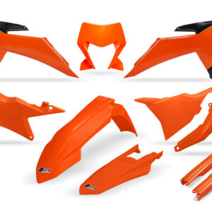 kit plastique ktm exc excf tpi xcw 125 200 250 300 350 450 500 2026 2027 kit complet ufo orange