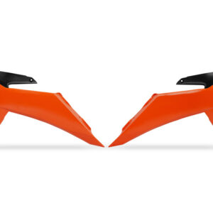ouies de radiateur ktm exc excf tpi xcw 125 200 250 300 350 450 500 2026 2027 kit complet ufo orange