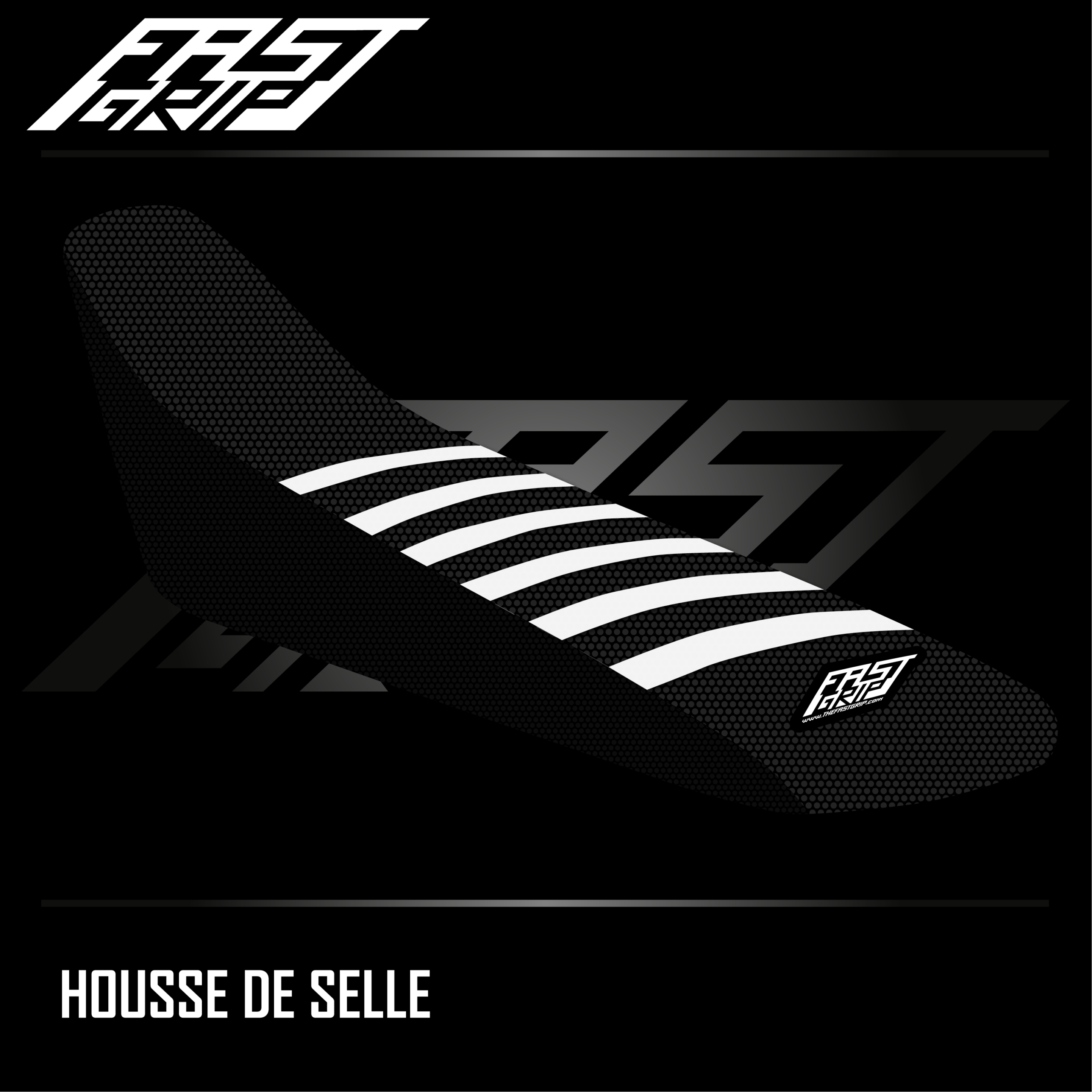 housse de selle ducati 250 450 desmo 2025 2026 2027 noire blanc seat cover