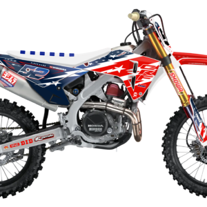 kit déco 250 450 crf 2025 2026 2027 honda motocross ng america usa series mx decals graphics stickers autocollant adhesifs visuel