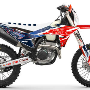 kit déco ktm 125 250 300 350 450 500 exc excf tpi xcw 2026 2027 enduro ng america usa series decals stickers graphics autocollant adhesifs visuel