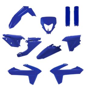 kit plastique 125 250 300 350 450 500 se sef sherco 2025 2026 2027 kit complet acerbis bleu