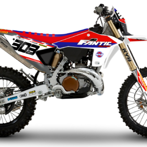 kit déco 125 250 300 xe 2024 2025 2026 2027 fantic enduro ng factory team racing 2026 decals stickers graphics autocollant adhesifs visuel