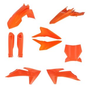 kit plastique complet acerbis ktm 50 sx 2024 2025 2026 2027 motocross orange