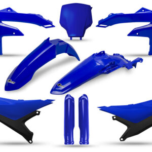 kit plastique ufo complet 250 450 yzf 2026 2027 yamaha motocross bleu