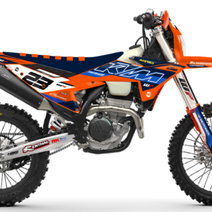kit déco ktm 125 250 300 350 450 500 exc excf tpi xcw 2026 2027 enduro ng bax series decals stickers graphics autocollant adhesifs visuel