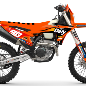 kit déco ktm 125 250 300 350 450 500 exc excf tpi xcw 2026 2027 enduro ng dafy enduro team le quere fourcher decals stickers graphics autocollant adhesifs visuel