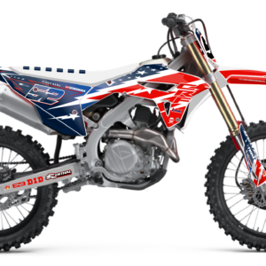 kit déco 250 450 crf 2021 2022 2023 2024 honda motocross ng america series mx decals stickers graphcis autocollant adhesifs visuel
