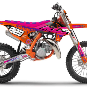 kit déco 85 sx ktm 2018 2019 2020 2021 2022 2023 2024 ng motocross donuts series mx decals stickers graphics autocollant adhesifs visuel