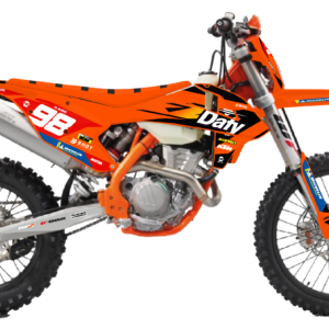 kit déco ktm 125 250 300 350 450 500 exc excf tpi xcw 2017 2018 2019 enduro ng dafy enduro team 2026 decals stickers graphics autocollant adhesifs visuel