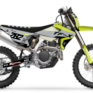 kit déco triumph tfe 250 450 e 2025 2026 2027 2028 enduro ng mx bionic séries decals graphics stickers autocollant adhesifs viusel