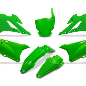 kit plastique kawasaki 85 112 kx 2026 2027 2028 ufo complet vert
