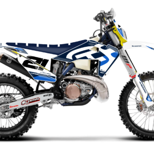 kit déco husqvarna te fe 125 250 300 350 450 501 2020 2021 2022 2023 ng enduro oem origine originality 2026 bleu decals stickers graphics autocollant adhesifs visuel