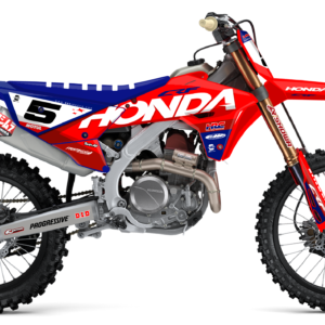 kit déco 250 450 crf 2027 2028 honda motocross ng ace séries rouge bleu mx decals graphics stickers autocollant adhesifs visuel