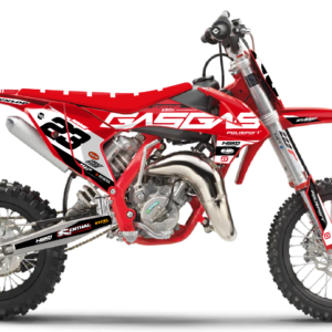 kit déco gasgas 65 mc 2021 2022 2023 motocross ng bsk séries blanc rouge noir mx decals stickers graphics autocollant adhesifs visuel