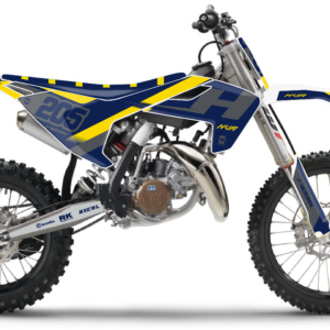 kit déco husqvarna 85 tc 2018 2019 2020 2021 2022 2023 2024 ng motocross rod 1 bleu jaune gris séries mx decals stickers graphics autocollant adhesifs visuel