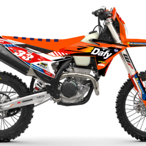 kit déco ktm 125 250 300 350 450 500 exc excf tpi xcw 2026 2027 2028 enduro ng dafy enduro team isde 2026 decals stickers graphics autocollant adhesifs viusel