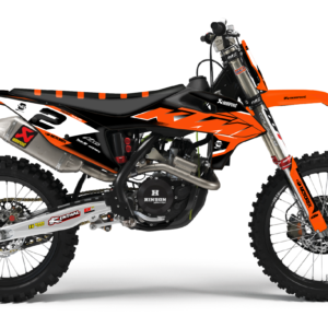 kit déco ktm 125 250 350 450 sx sxf 2019 2020 2021 2022 ng motocross aon séries orange noir blanc mx decals stickers graphics autocollant adhesifs visuel