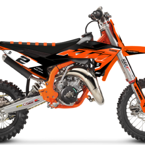 kit déco ktm 65 sx 2024 2025 2026 2027 2028 motocross ng aon séries orange noir blanc mx decals stickers graphics autocollant adhesifs visuel